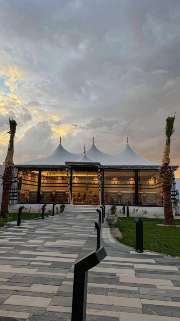 خيام هناجر برجولات